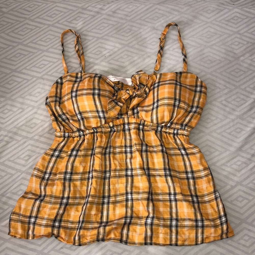 Plaid design shirt